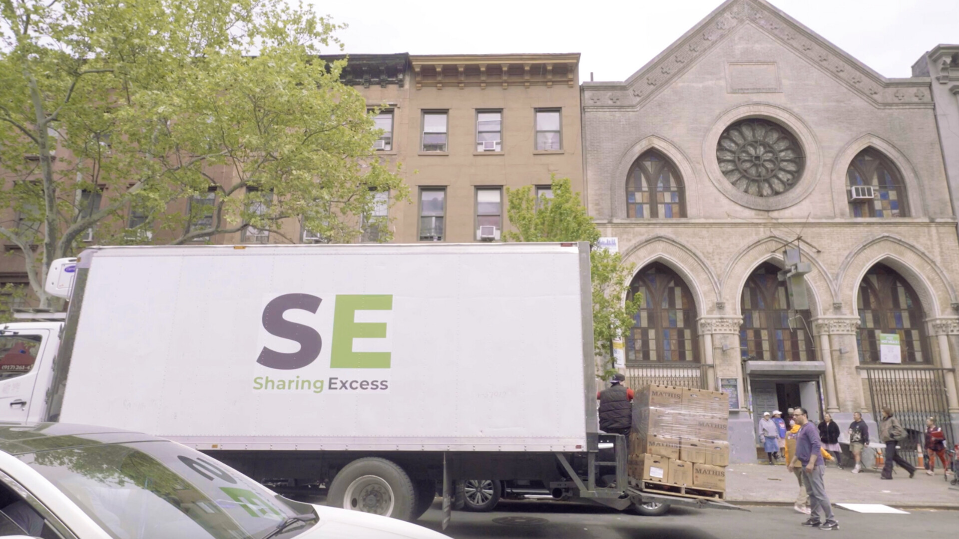 Fresh produce loaded and headed out